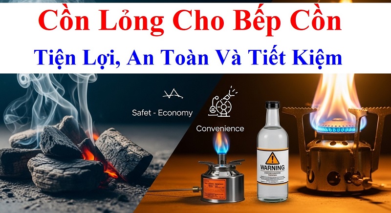 Cồn Lỏng Cho Bếp Cồn: Giải Pháp Nhiên Liệu Tiện Lợi, An Toàn Và Tiết Kiệm